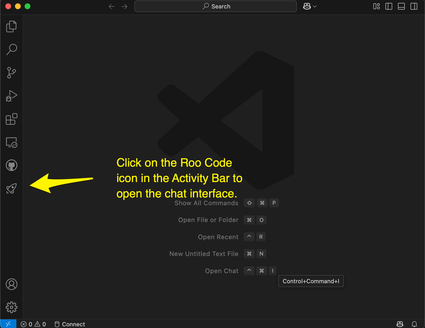 ProdE icon in VS Code Activity Bar